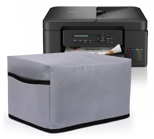 Image of Cranique Dust Proof Printer Cover for Brother Ink Tank DCP-T730DW (Grey)