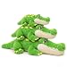 TITQWOP Alligator Stuffed Animal Plush Toy, Lying Flat Crocodile Hugging Pillow, Soft Long Plush for Kids & Adults, Cute Green Alligator Plush for Bed, Sofa, Gift 19.6in