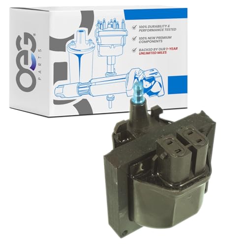 OEG Parts New Ignition Coil Compatible With Chevrolet Blazer, C/K 1500, 2500, 3500, Camaro, G10, G20, S10 1985-1997, Replaces 83501871, 83502140, 8983501871