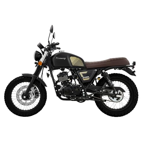 Image of KeeWAY SR 125 Dual Channel Abs Motorcycles /Bike Black Booking for Ex-Showroom Price