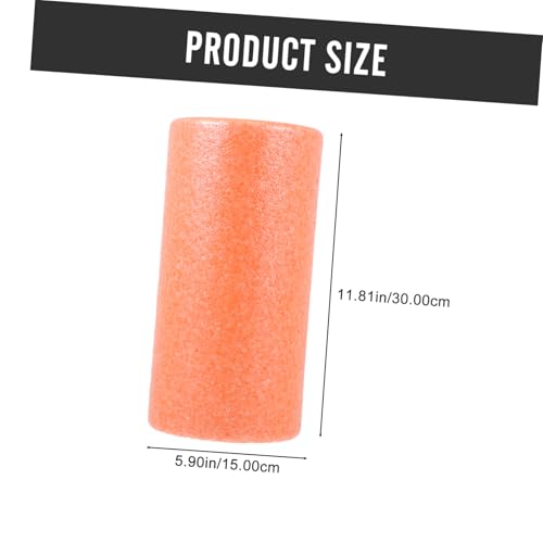 VALICLUD Foam Roller Muscle Massage Roller Fitness Relaxing Epp Material Orange 30x15cm Yoga Column for Muscle and Relief miniatura 2