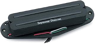 Seymour Duncan SHR-1 Hot Rails Single-Coil Sized Humbucker Pickup Black Neck