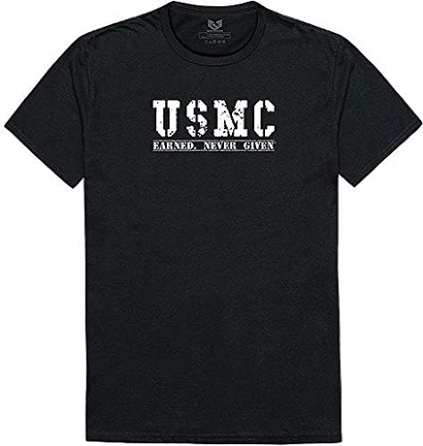 Rapid Dominance Military Graphic T-Shirts-Short Slevee, Black, X-Large