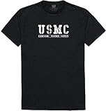 Rapid Dominance Military Graphic T-Shirts-Short Slevee, Black, Large