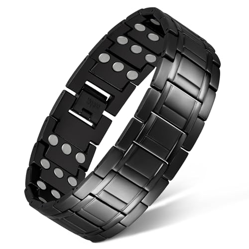 Image of Feraco Copper Magnetic Bracelets for Men,Pure Copper Jewelry Gift