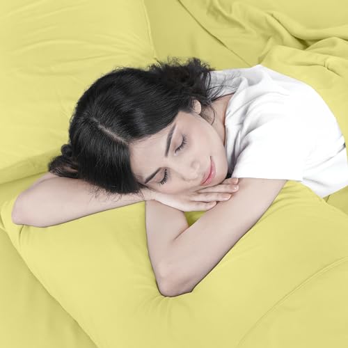image for Utopia Bedding Queen Bed Sheets Set - 4 Piece Bedding - Brushed Microf