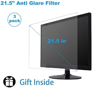 MUBUY-GOL 21.5 inch Monitor Anti Glare Screen Protector fit Diagonal Size 21.5 inch