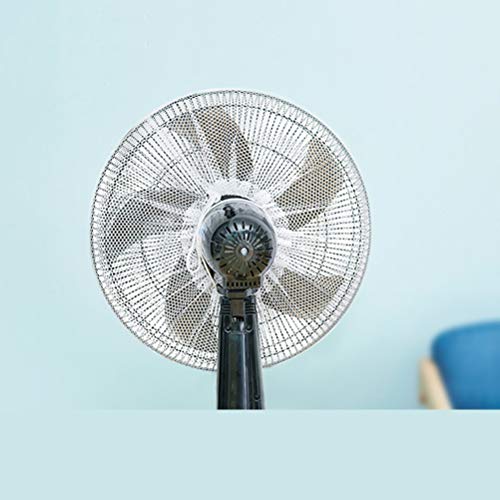 Capa para ventilador da família Protetor de dedo para ventilador de verão lavável à prova de poeira