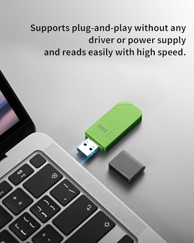 Image of Acer UP300 USB 3.2 Gen 1 Flash Drive | 256 GB | Up to 120MB /s Read Speed | ABS Body | Waterproof & Dustproof | ABS Body |5-Year Warranty | Green