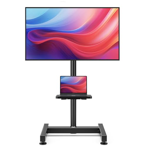 AX WABER �e���r�X�^���h�i���[�I�t���j 13�`50�C���`�Ή� ���������@�\�t�� ���^/��^�e���r�X�^���h ���肵��H�^�x�[�X �ω׏d35kg VESA 200×200mm�Ή� �ƒ�/�w�Z/���ƓW��/�a�@�ȂǑ��l�ȏꏊ�ɑΉ� AX2008TBM