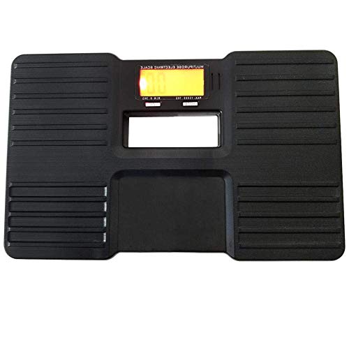 Balanza digital para baño, capacidad 150 kg, color negro miniatura 1