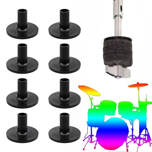 Lyoveu Plástico Cymbal Sleeves Platillos Bateria, Drum Accessories, Accesorios De Repuesto para Platillos, Manga De Platillos De Plástico, Instrumentos Musicales Accesorio para Estante Kit De Batería