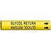 Brady 4189-A, 94945 Brady Snap-On Pipe Marker, (Pack of 25 pcs)