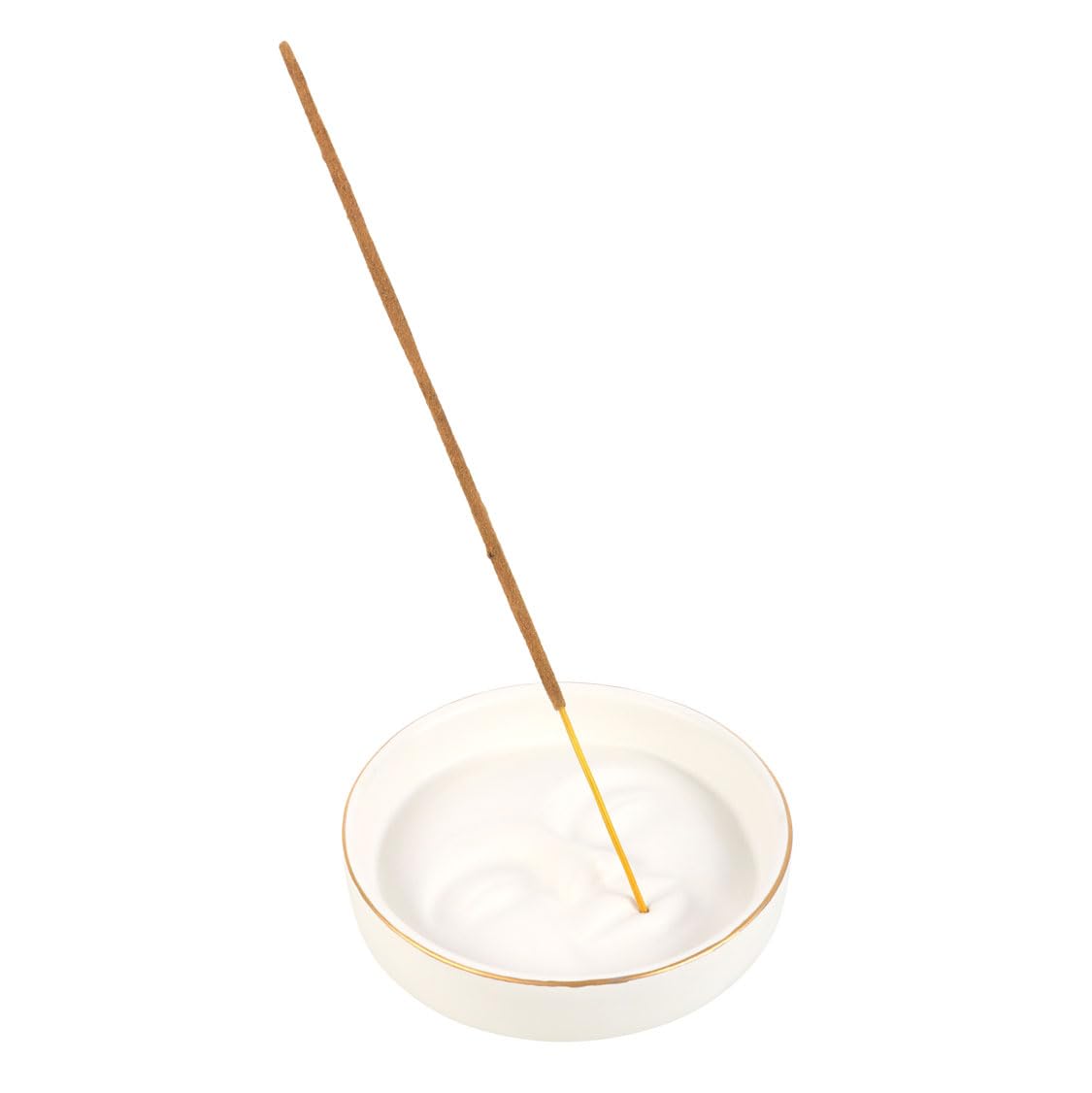 Moon Face Ceramic Incense Holder: Serene Atmosphere, Modern Elegance, Functional Artistry - Premium Craftsmanship for Tranquil Spaces