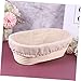 Angoily 2pcs Oval Banneton Bread Proofing Basket with European Rattan and Liners for Sourdough Bread Rising Rustic Charm Artisan Baking Tool for All Types