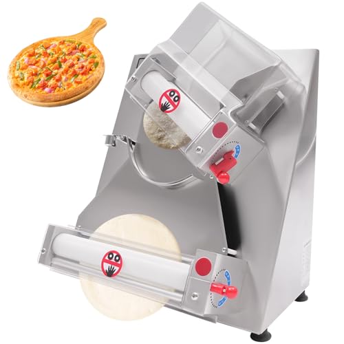 Macchina elettrica della pressa della pasta, rullo della pasticceria dell'acciaio inossidabile per pizza e torte, progettazione manuale, potenza 370W per uso commerciale