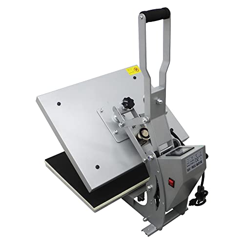 Intsupermai Heat Press Machine Semi-Automatic Digital Industrial Sublimation Printer Press 16X20Inch For T-Shirts Mouse Pad Flat Surfaces #TOP7