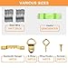321Pcs Picture Hanging Kit - Picture Hangers Assorted Kit with Heavy Duty Wall Hooks, Sawtooth, Picture Wire, D Rings, Hardware Nails, Eye Hooks and Picture Hanging Tool for Frame Canvas Mounting
