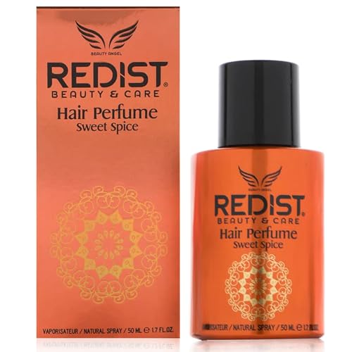 Redist Hair Perfume Sweet Spice 50ml | Long Lasting Hair Fragrance | Odor Neutralizing & Nourishing Spray | Enhances Shine & Reduces Static | Premium Hair Mist for Women | Travel Size