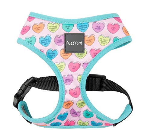 Candy Hearts Dog Cat Premium Harness Vest Extra Large