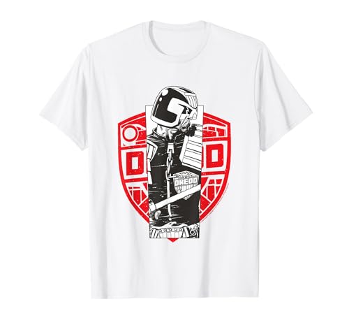 Image of Judge Dredd Law Enforcer 2000 AD T-Shirt