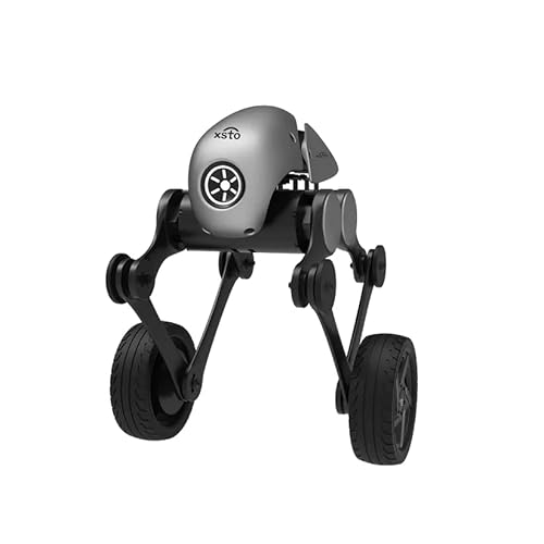 XSTO A6 Wheeled Bipedal Robot, AI Self-Balancing Robotics Platform for STEM Research & Teaching, All-Terrain Robot with Jumping