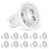 SikSog GU10 LED Light Bulb 2700K Warm White, 70W Halogen Equivalent, Non Dimmable, 120° Beam Angle Flood Lights, LED Bulbs for Recessed Track Lighting 720LM, CIR≥85, Pack of 10