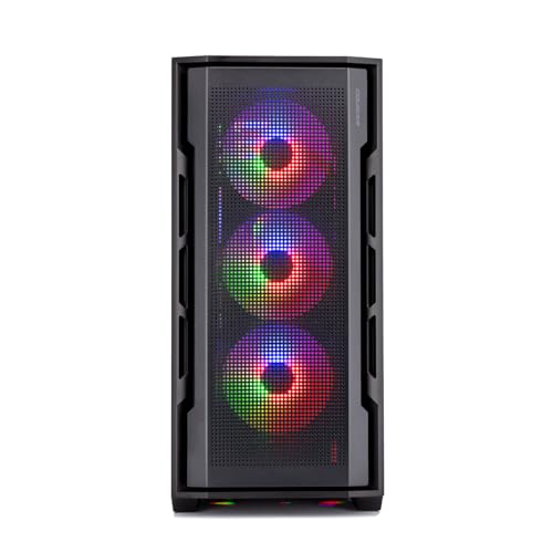 Image of Skytech Gaming Rampage Gaming PC, AMD Ryzen 7 7700 3.8GHz, AMD RX 9070XT 16GB VRAM, 1TB NVMe SSD, 16GB DDR5 RAM 5200, 850W Gold ATX 3 PSU, Wi-Fi, Win 11, Desktop