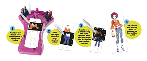 John Adams | BLOPENS® Fashion Designer: Create fantastic airbrush pictures | Arts & crafts | Ages 6+ - Image 5