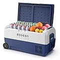 BODEGACOOLER 12 Volt Car Refrigerator(38 Quart),Single Zone Car Fridge APP Control, (-4?-68?) Electric Compressor RV Fridge Cooler 12/24V DC and 100-240V AC for Outdoor,Travel,Camping