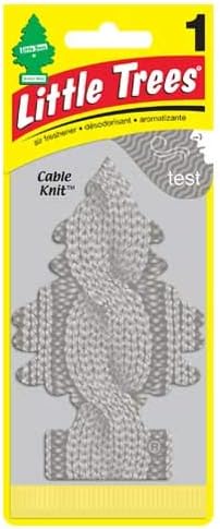 Little Trees Car Air Freshener U1P-17193 Cable Knit (1)