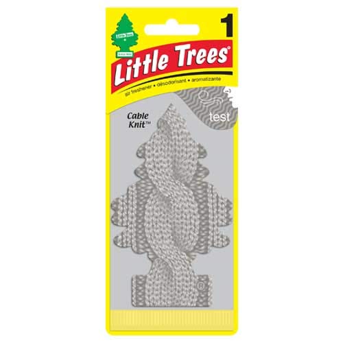 Little Trees Car Air Freshener U1P-17193 Cable Knit (1)