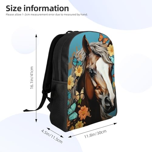 Mochila Impermeable para Senderismo Unisex con Estampado Floral miniatura 4