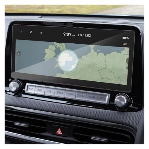 Film protection écran tactile anti-rayures Hyundai KONA navigation GPS 2021