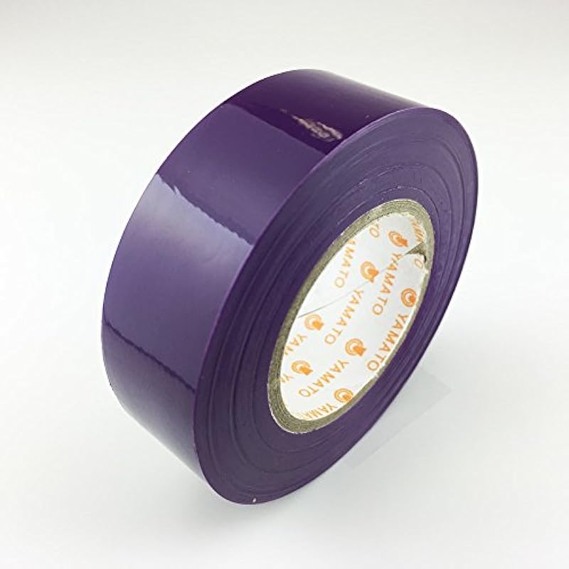 야마토 비닐 테이프 19mm폭 10롤 NO200-19-10PR 보라색 상세이미지 2
