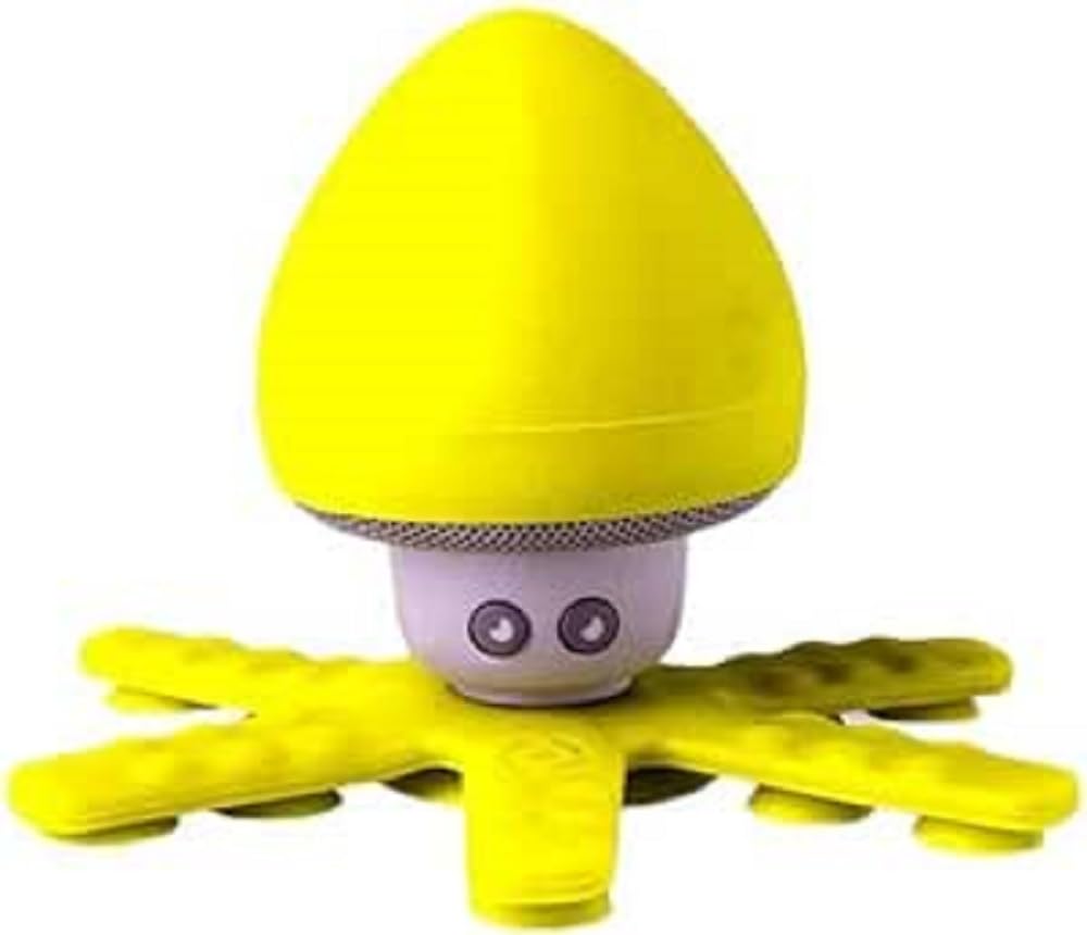 Celly SQUIDDYSOUND Gelb 3 W (3 h), Bluetooth Lautsprecher, Gelb