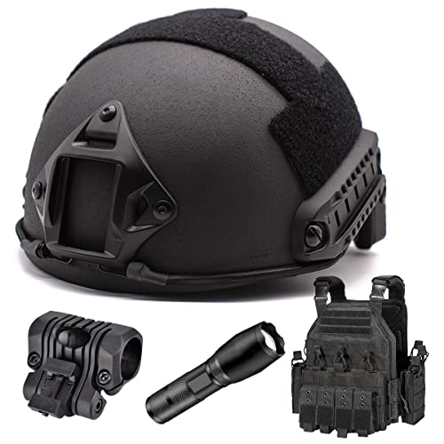 Casque balistique NIJ IIIA WLXW en aramide haut de gamme et gilet militaire