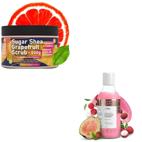 Ensemble soins corporels Blink Station : gommage et gel douche hydratants
