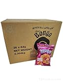 FIJI - Bongo Cheese Flavor Snack (Case Pack Of 36 x 64g EA) Real Unique Cheese Flavor