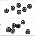 Aunginsy Front Strut Tower Screw Thread Protector Caps Bolt Cover Compatible with Subaru Crosstrek 2023-2025 Car Bolt Nut Protective Cap Hex Head Strut Tower Dome Bolt Covers Exposed ABS Accessories