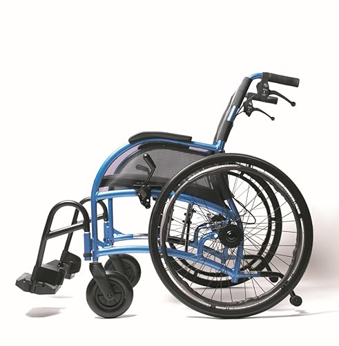 Strongback Mobility 24HD Heavy Duty Lightweight Wheelchair for Adults - Ultra Strong & Foldable Chair with 375 lbs Weight Capacity