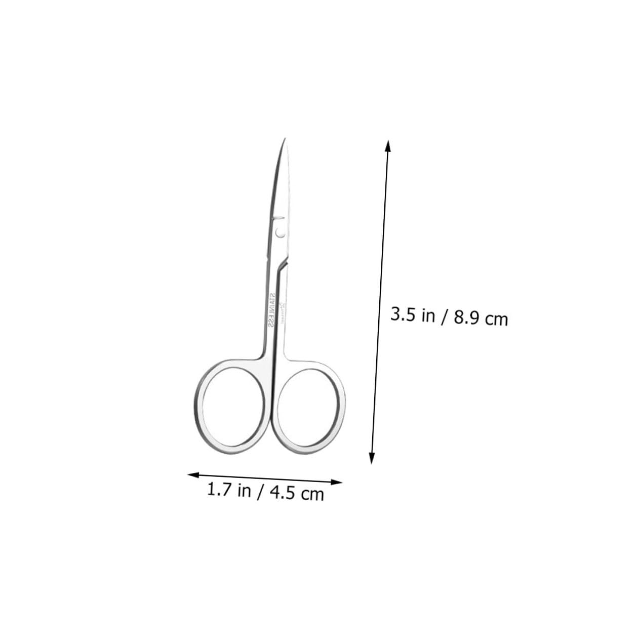 PACKOVE 5 Set Sopracciglia Acciaio Inossidabile Kit Pinzette per Rifinire Sopracciglia Strumenti Compatti e Leggeri