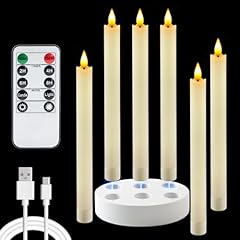 Rechargeable Ivory Candles