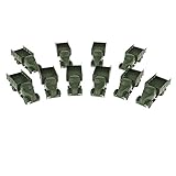 Material: Kunststoff Homyl Armee Schlachtschiff Flugzeugträger Armeespiel Kampfspiel Militär Spielzeug Kit - 10pcs LKW