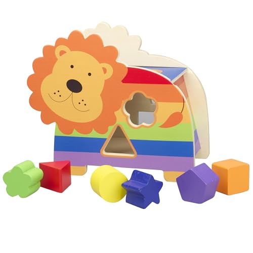 Orange Tree Toys Lion Shape Sorter