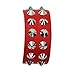 Produktbild Freak Scene Lederarmband mit Spitznieten 2-reihig - rot - Armband aus Leder