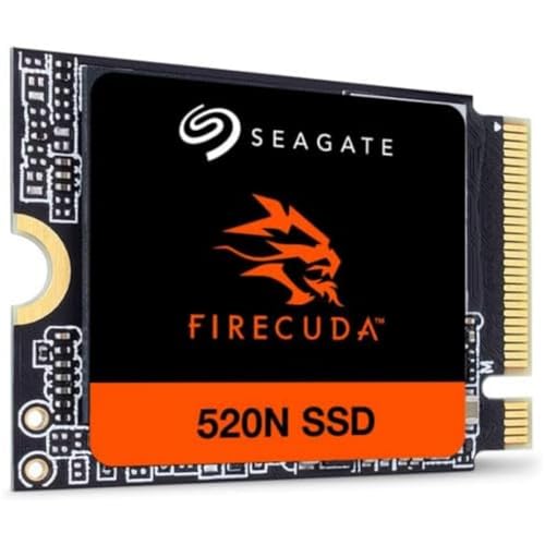 Seagate FireCuda 520N SSD 2TB SSD - M.2 2230-S2, PCIe Gen4 ×4 NVMe 1.4, speeds up to 5000MB/s, Compatible with Steam Deck, Microsoft® Surface, Laptop, with Rescue Services (ZP2048GV3A002)