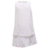 armani junior sale uk  5578R Vestito Bimba Armani JUNIOR Cotone Bianco Dress Kid [10 Years]