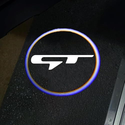 2PCS Never Fade Door Lights Logo,Courtesy LED Welcome Light Lamps Accessories fit for Forte Picanto Proceed Rio K5 Sportage Stinger Soul GT Line