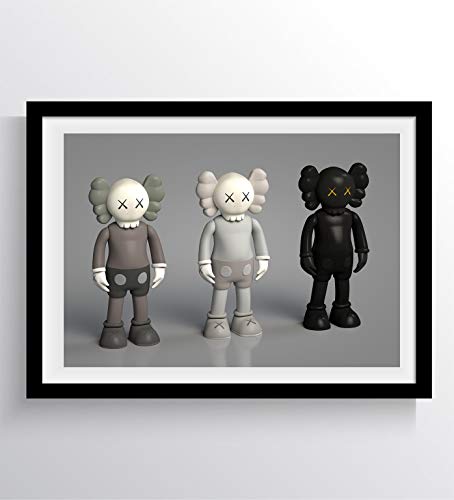 DROB Collectibles KAWS X Companion Print Poster Urban Street Supreme Poster Mural